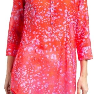 | Leggiadro St. Tropez tunic in lava leopard |